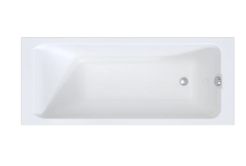 Акриловая ванна Радомир Агата 2-89-2-0-1-226Р, 170 х 70 см, фронтальный экран, каркас разборный, сифон, слив-перелив автомат в комплекте, белая (детальная фотография), белые