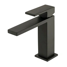 Смеситель для раковины Migliore Kvant Black с донным клапаном