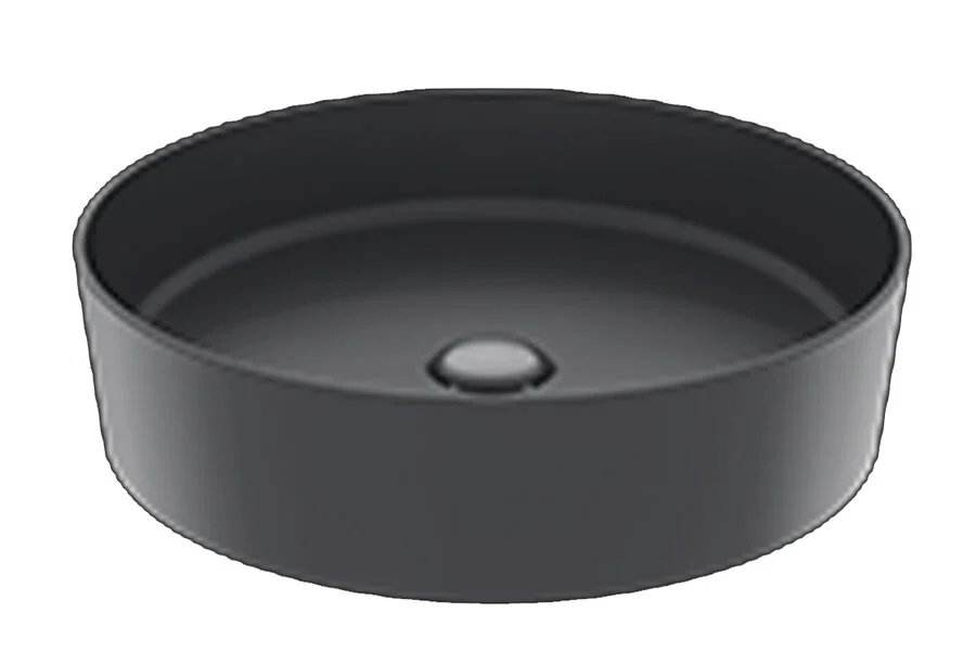 Раковина Creavit Loop 45 см на столешницу антрацит LP145-00AM00E-0000 (детальная фотография)