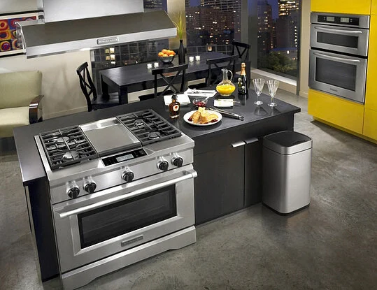 Мусорное ведро WeltWasser WW ME 9 л хром матовый WW RONE MT 9L (детальная фотография), в наличии