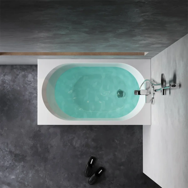 Ванна акриловая Am.Pm X-Joy 120х70 см белая W94A-120-070W-A (детальная фотография), 120 см