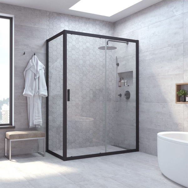 Душевой уголок Vegas-glass ZP+ZPV 160х90 (детальная фотография), хром, бронза, золото, белые, черные, другие