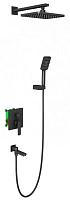 Душевой комплект черный Timo Torne SX-4399/03SM