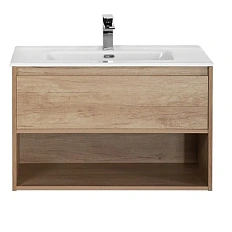 Тумба под раковину подвесная BelBagno Kraft 90 см rovere nebrasca nature