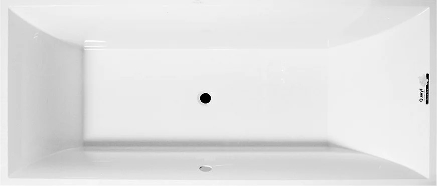 Ванна квариловая Villeroy & Boch Squaro 170х75 см с ножками UBQ170SQR2V-01 (детальная фотография), современныe, hi-tech index_1