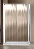 Душевой уголок Vincea Garda 160х80 см стекло шиншилла