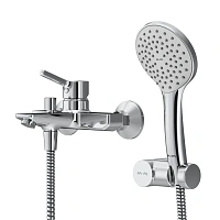 Смеситель для ванны AM.PM X-Joy S с душем, хром