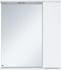 Зеркальный шкаф с подсветкой Misty Лира 50 см правый