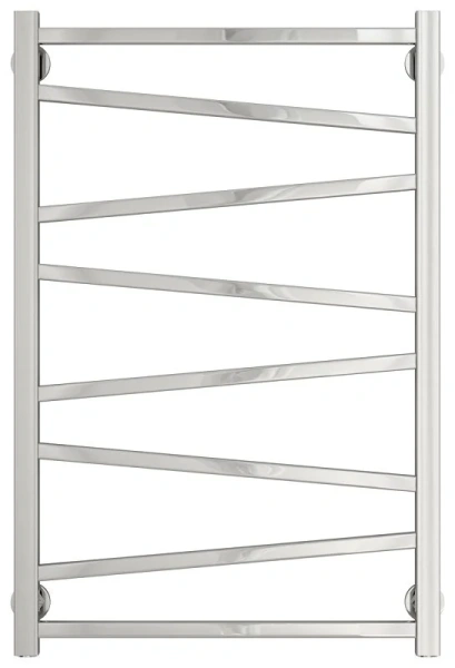 Полотенцесушитель водяной Сунержа Сирокко 50х80 см без покрытия 00-0253-8050 (детальная фотография), лесенка, вертикальные