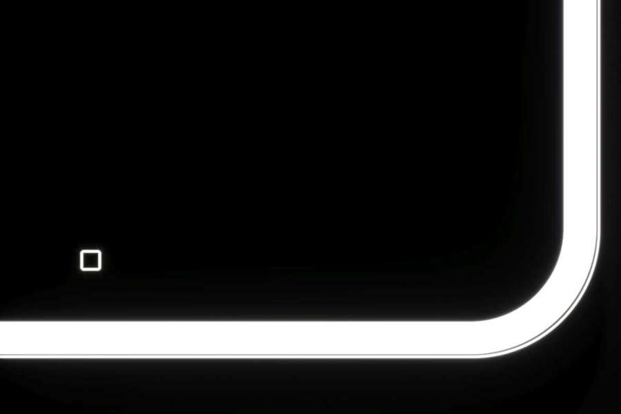 Зеркало с подсветкой Vincea 80 см с сенсорным выключателем VLM-2A800 (детальная фотография), 80 см