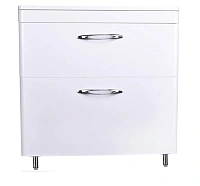 Тумба под раковину напольная Style Line Каре 80 см белая