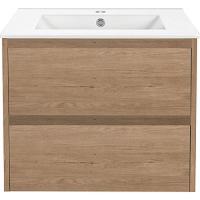 Тумба под раковину подвесная Vincea Gio 60 см N.Oak