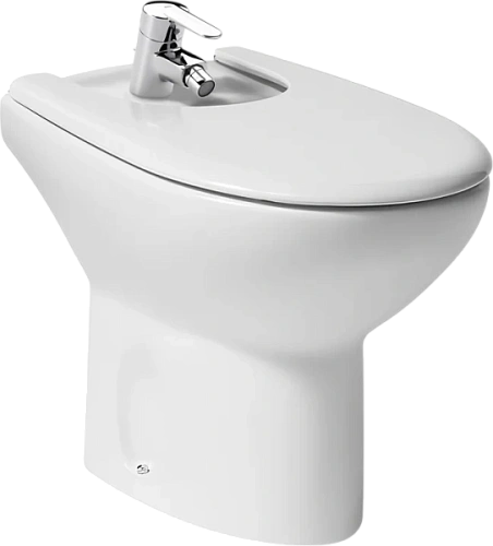 Биде напольное Roca Victoria с горизонтальным выпуском - фото 1