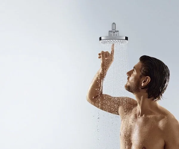 Верхний душ Hansgrohe Croma Select E хром 26528000 (детальная фотография), хром