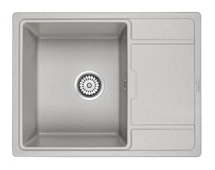 Мойка для кухни Paulmark Weimar 65 см серая PM216550-GR (детальная фотография)