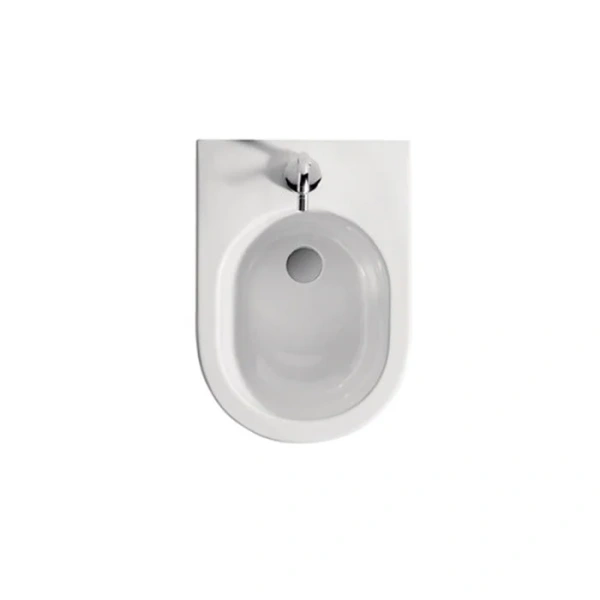 Биде подвесное Kerasan Flo белое матовое 312330 (детальная фотография), подвесные