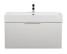 Тумба с раковиной подвесная Cezares Premium 5544 90 см с выдвижным ящиком и внутренним ящиком