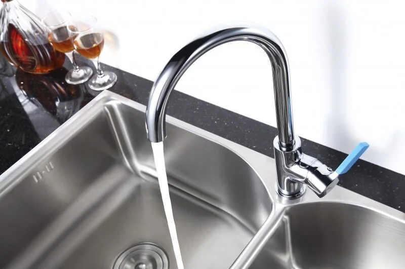 Смеситель для кухни Lemark Aura LM0605C (детальная фотография), современные, hi-tech