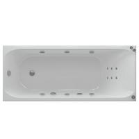 Ванна акриловая Акватек Альфа 170x70 см с гидромассажем