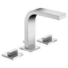 Смеситель для раковины, хром, на три отверстия, Keuco Edition 11