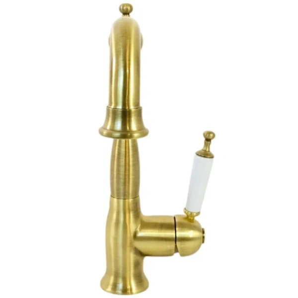 Смеситель для кухни Migliore Oxford бронза 18195 (детальная фотография), бронза, комбинированные