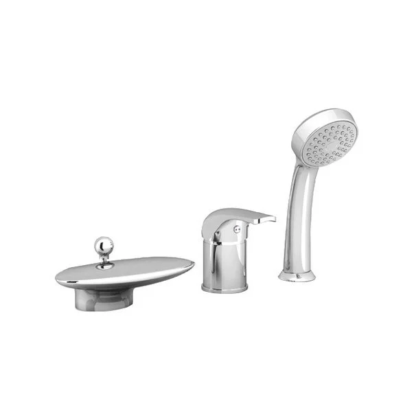 Смеситель для ванны Ravak Rosa на 3 отверстия X07P003 (детальная фотография)