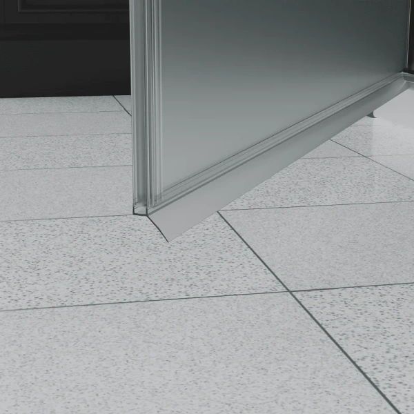 Душевая дверь в нишу RGW Dolphin TN-03 60 см профиль хром, стекло Fabrik 54930306-101 (детальная фотография), распашные