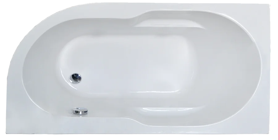 Акриловая ванна Royal Bath Azur 170 х 80 см, цвет белый, RB614203L/R (детальная фотография), 170х80