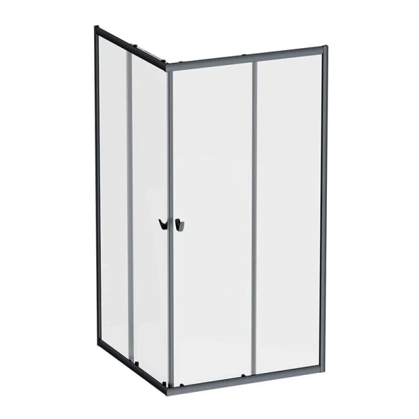 Душевой уголок Am.Pm Sunny 120x90 см черный матовый W87G-403-12090-BT (детальная фотография)