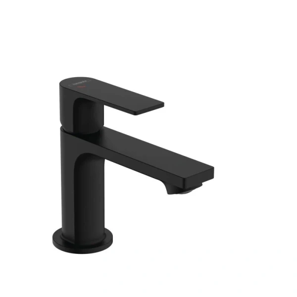 Смеситель для раковины Hansgrohe Rebris черный матовый 72553670 (детальная фотография)