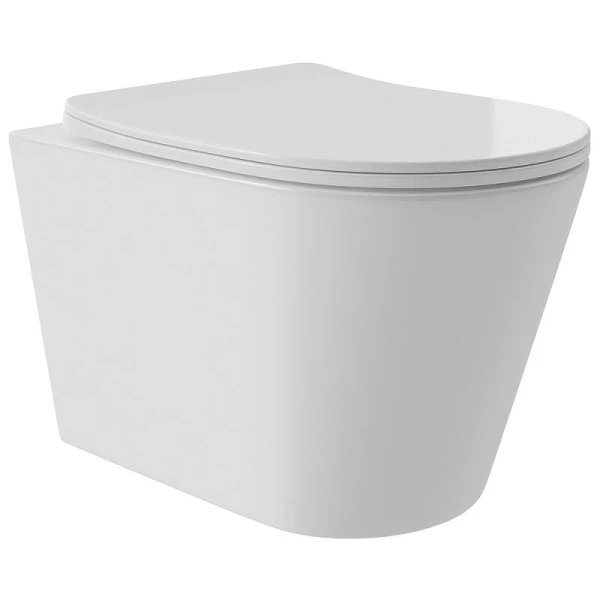 Унитаз с инсталляцией Aqueduto CONE Plus клавиша черная матовая AQDS138T (детальная фотография), в наличии