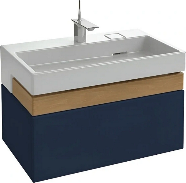 Мебель для ванной Jacob Delafon Terrace EB1186 80 (детальная фотография), белая, светло-коричневая, темно-коричневая, другие