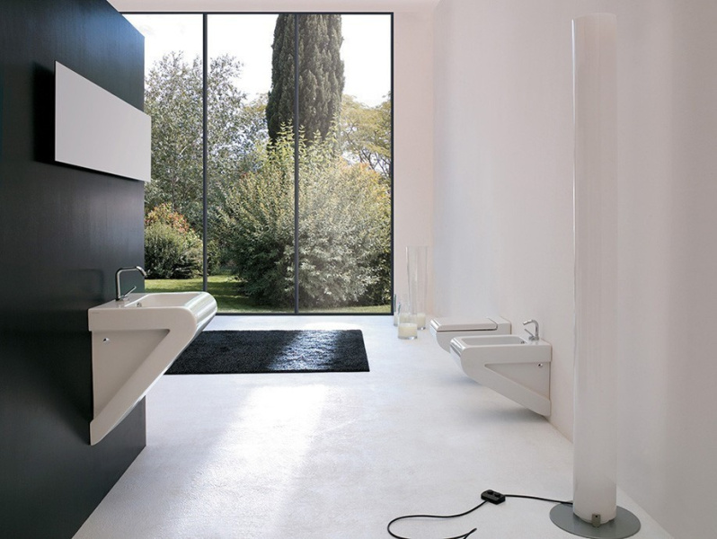 Раковина ArtCeram La Fontana LFL002 (детальная фотография), современные, hi-tech, декорированные