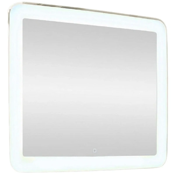 Зеркало с подсветкой Misty Стайл V1 80 см прямоугольное ЗЛП225 (детальная фотография), современные, hi-tech