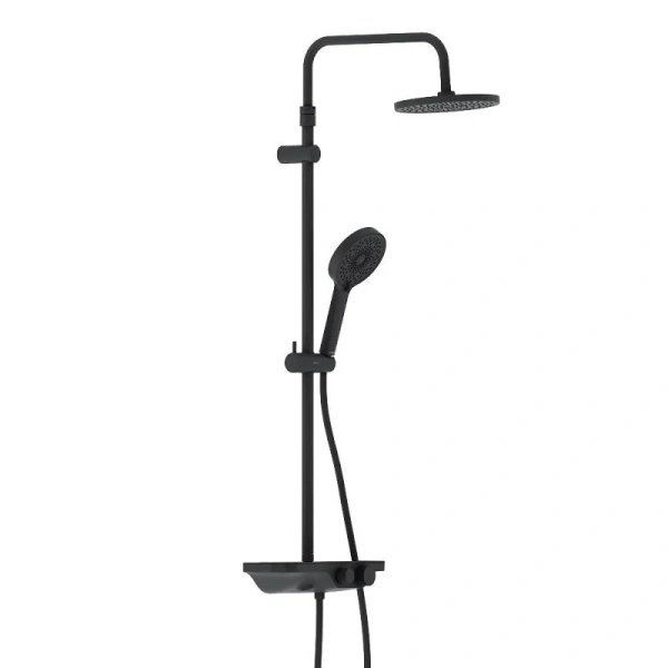 Душевая стойка Damixa Apollo черная 947730300 (детальная фотография)
