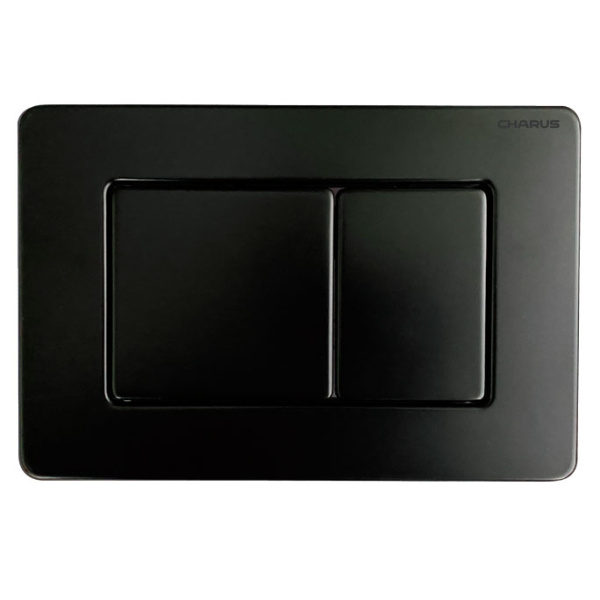 Клавиша смыва Charus Robusto черная матовая FP.310.MB.05 (детальная фотография)