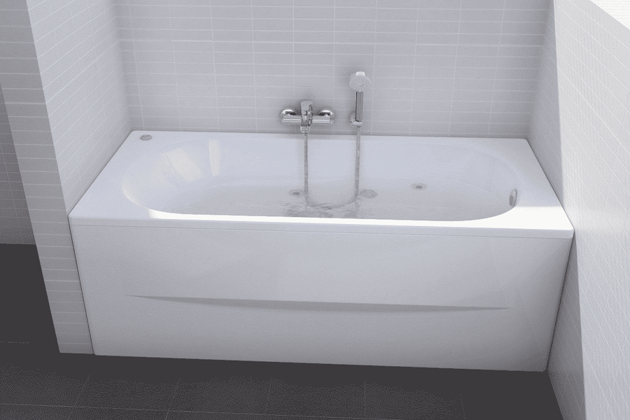 Акриловая ванна Roca Genova 160х70 ZRU9302973 (детальная фотография), прямоугольные