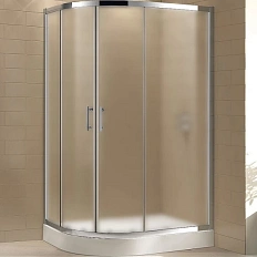 Душевой уголок Cezares Eco 120x90 см стекло рифленое
