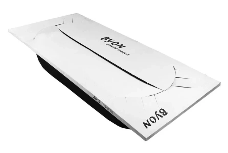 Ванна чугунная Byon Milan 180 x 75 см прямоугольная, белый, Ц0000198 (детальная фотография), прямоугольные