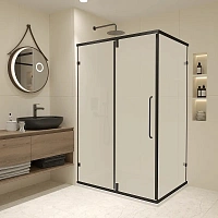 Душевой уголок RGW Classic CL-046B 120x80 см стекло матовое