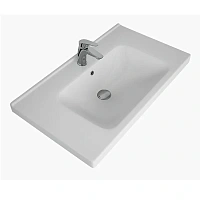 Раковина мебельная Lemark Гармония 80 см керамическая