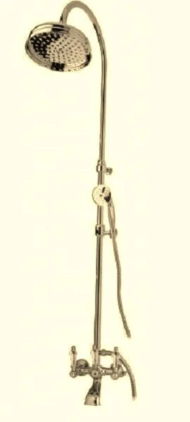 Душевая стойка Cezares Diamond золото DIAMOND-CVD-03/24-Sw (детальная фотография)