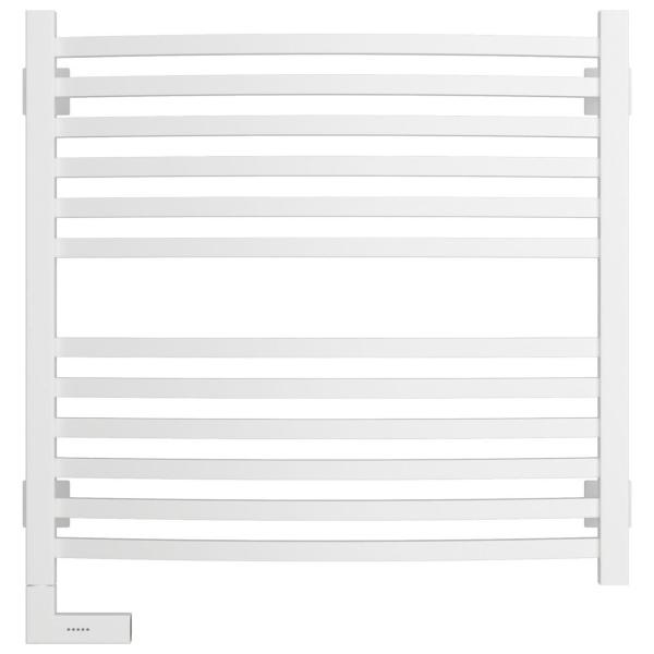 Полотенцесушитель электрический Сунержа Аркус 2.0 60х60 см матовый белый, тэн левый 30-5604-6060 (детальная фотография), современные, hi-tech