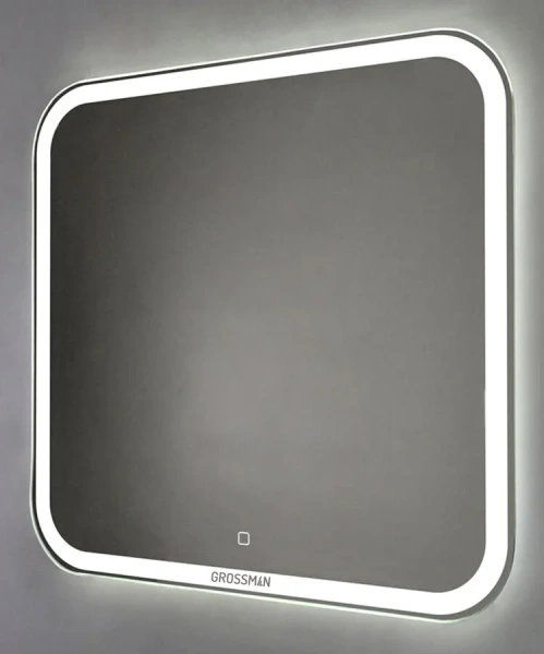 Зеркало с подсветкой Grossman Comfort 70 см прямоугольное 670680 (детальная фотография)