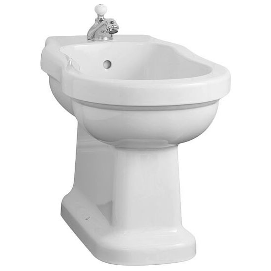 Биде напольное Devon & Devon Blues смеситель на 1 отверстие IBBID1FBLUES (детальная фотография)