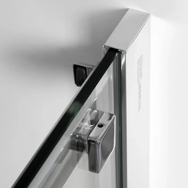 Душевой уголок WasserKRAFT Alme 120х80 см профиль хром 15R06 (детальная фотография), с низким поддоном