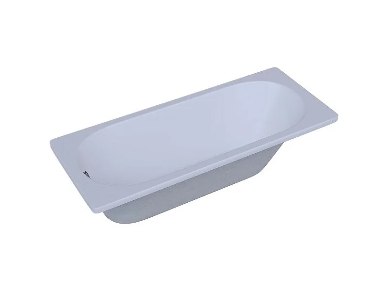 Ванна акриловая Aquatek Оберон OBR150-0000002/OBR150-0000007, 150 x 70 см, с фронтальным экраном и каркасом, слив слева/справа, белая (детальная фотография), 150х70