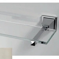 Полка со стеклом для ванной, цвет никель, Devon&Devon Time