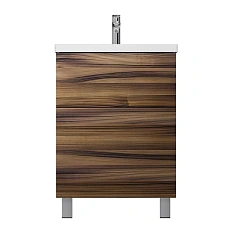 Тумба под раковину напольная Am.Pm Gem 60 см орех
