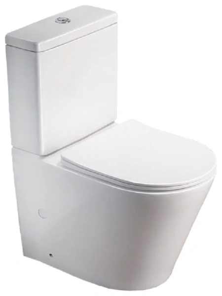 Унитаз компакт SantiLine белый SL-5014 (детальная фотография)